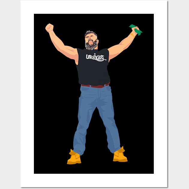 Jason kelce Wall Art by Qrstore